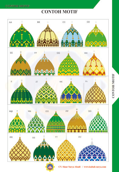 motif desain kubah masjid 2019(1)
